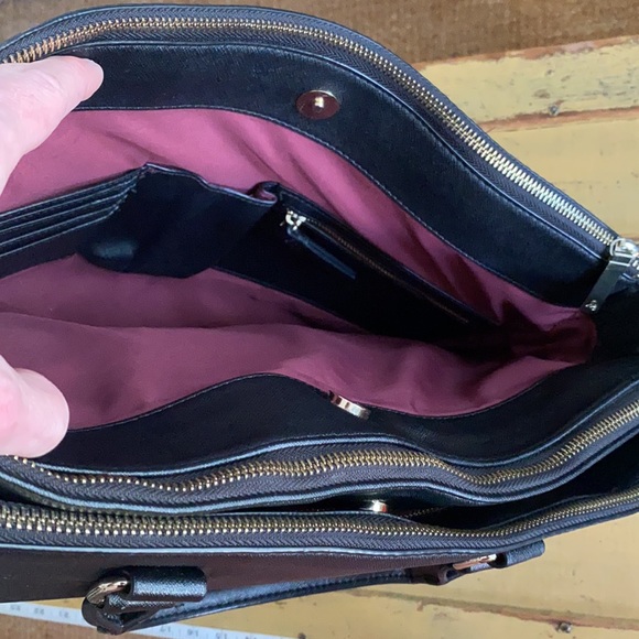 ZARA VEGAN WORK BAG BRIEFCASE BAG SHOULDER STRAP - Picture 14 of 16